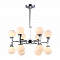 подвесная люстра arte lamp a9162lm-12cc белая в Кургане