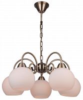 подвесная люстра toplight lynnette tl7340d-05ab в Кургане