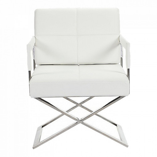 кресло aster x chair экокожа белое в Кургане