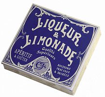 салфетки ликер и лимонад шт.(бумага,хсм) comptoir de famille в Кургане