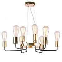 подвесная люстра arte lamp gelo a6001lm-9bk в Кургане