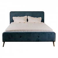 кровать двуспальная 160х200 бирюзовая button tufted в Кургане