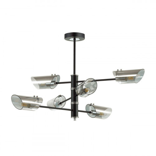 потолочная люстра lumion nolan 4402/6c дымчатая в Кургане