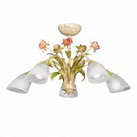 потолочная люстра vitaluce v1536/5pl белая в Кургане