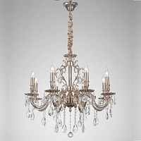 подвесная люстра lucia tucci barletta 1730.8 coffe gold в Кургане