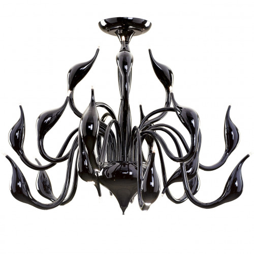 потолочная люстра lightstar cigno collo bk 751187 в Кургане
