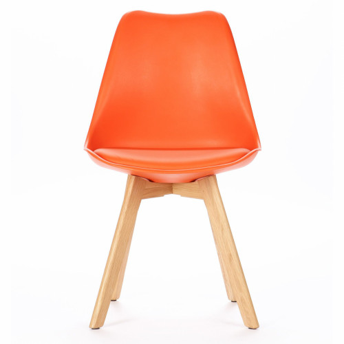 стул sephi (eames style) оранжевый в Кургане