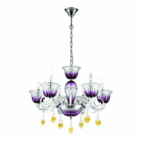 подвесная люстра odeon light ninfea 3930/6 в Кургане