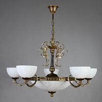 подвесная люстра ambiente seville 02140/5 pb белая в Кургане