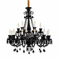 подвесная люстра omnilux crocefisso oml-87003-18 черная в Кургане