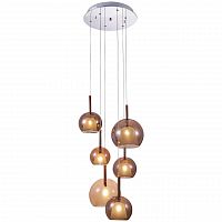 дизайнерская подвесная люстра spot light bellezia 1780613 медь в Кургане