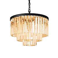 подвесной светильник odeon 6 black/amber от delight collection в Кургане