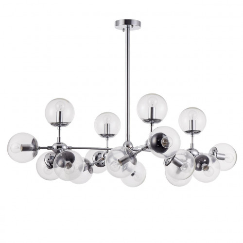 подвесная люстра freya richard fr5596pl-16ch хром в Кургане