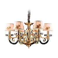 подвесная люстра idlamp michel 404/6-ledoldbronze в Кургане