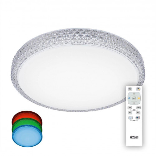 потолочный светодиодный светильник citilux альпина cl71840rgb в Кургане