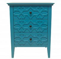 тумбочка friz blue голубая в Кургане