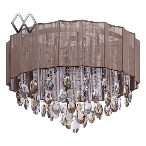 потолочная люстра mw-light жаклин 6 465012718 в Кургане