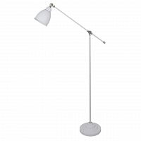 торшер arte lamp braccio a2054pn-1wh в Кургане