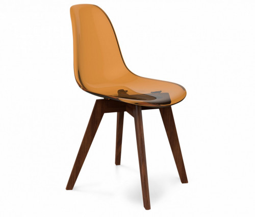 стул dsw кофейный s39 (eames style) в Кургане