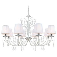подвесная люстра arte lamp romana snow a1743lm-8wh в Кургане
