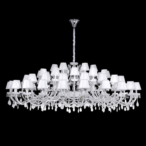 подвесная люстра crystal lux blanca sp60 белая в Кургане