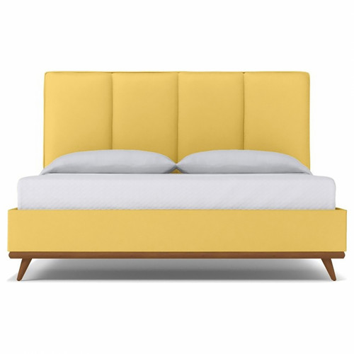 кровать двуспальная 160х200 желтая carter gold в Кургане