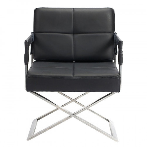 кресло aster x chair кожа черное в Кургане