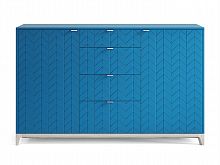 комод case №4 беленый дуб / сапфировый / гравировка 1 в Кургане