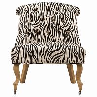 кресло amelie french country chair черно-белое в Кургане