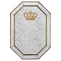 зеркало состаренное восьмиугольное с короной crown в Кургане