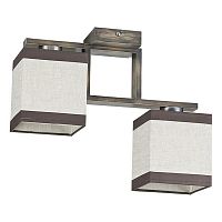 потолочная люстра tk lighting 408 lea gray 2 в Кургане