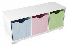 скамья kidkraft storage bench pastel (14565) в Кургане