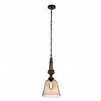 подвесной светильник crystal lux deco sp1 a amber в Кургане