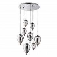 подвесная люстра ideal lux clown sp8 cromo в Кургане