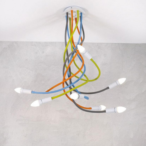 подвесная люстра loft it roots loft1714-rgb в Кургане