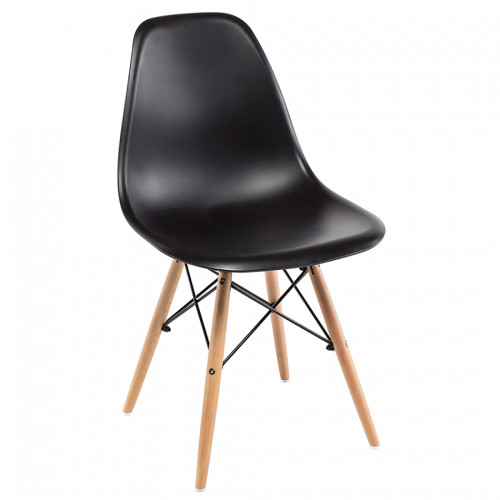 стул деревянный eames pc-015 black в Кургане