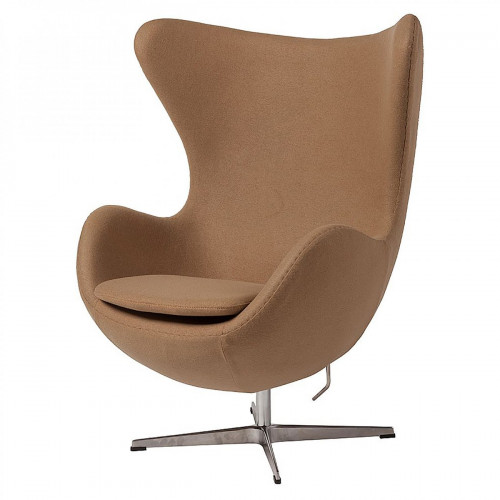 кресло egg chair темно-бежевое в Кургане