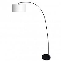 торшер дизайнерский newport white fl black в Кургане