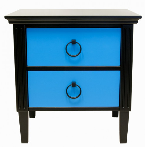 тумба nort blue черная с голубым в Кургане