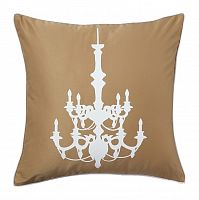 подушка с рисунком канделябра chandelier mustard в Кургане