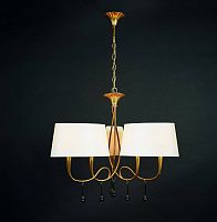 подвесная люстра mantra paola painted gold 3540 в Кургане