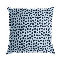 чехол для подушки из хлопка с принтом funky dots, серо-голубой в Кургане