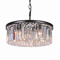 подвесной светильник odeon 6b/p black/clear от delight collection в Кургане