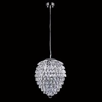 подвесной светильник crystal lux charme sp3+3 led chrome/transparent в Кургане