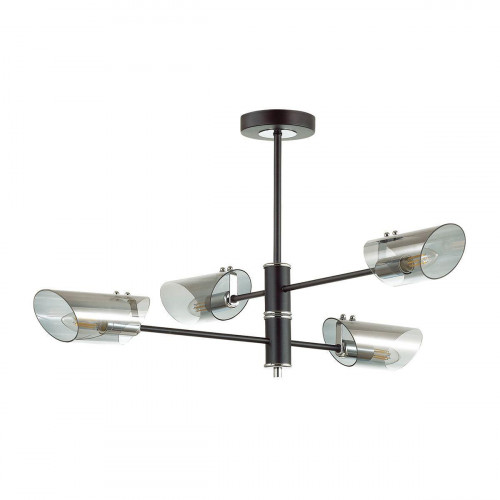 потолочная люстра lumion nolan 4402/4c дымчатая в Кургане