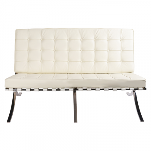 диван barcelona style loveseat sofa прямой белый в Кургане