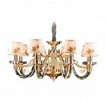 подвесная люстра idlamp michel 404/8-ledoldbronze в Кургане