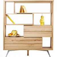 стеллаж bookcase коричневый в Кургане
