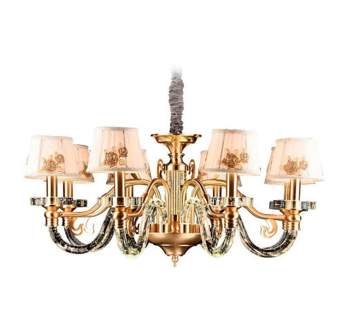 подвесная люстра idlamp michel 404/8-ledoldbronze в Кургане