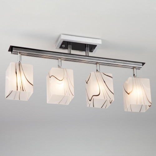 потолочная люстра eurosvet 3525/4 алюминий в Кургане